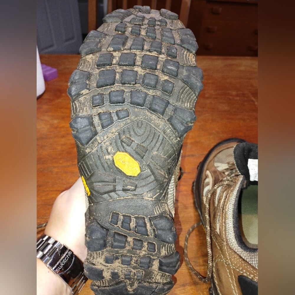 Patagonia Drifter A/C Hiking Shoes, Women's Size 9.5, Brown & Green, Goo… - Picture 14 of 16
